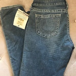 🔥TRUE RELIGION NATURALINE SKINNY STRETCH JEANS🔥